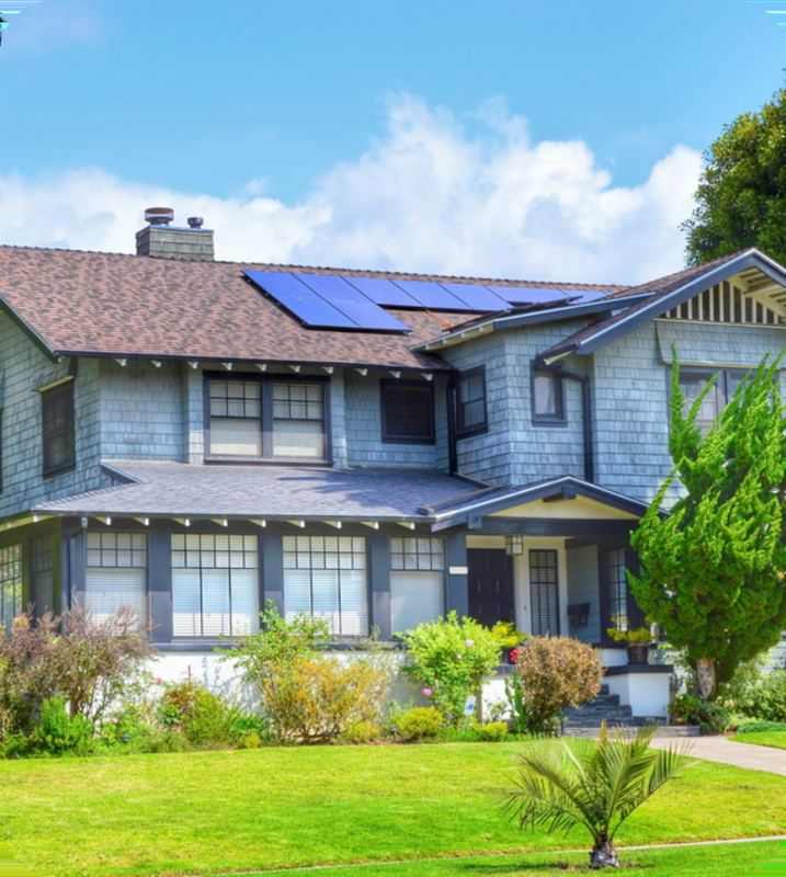 Fair Oaks home with solar panels